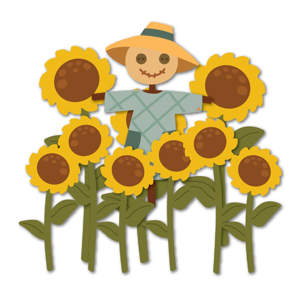 Farmhouse Fields Pumpkin Patch Add - On - Honey Cuts - Stand - Alone Dies - Honey Bee Stamps