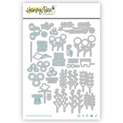Farmhouse Fields Pumpkin Patch Add - On - Honey Cuts - Stand - Alone Dies - Honey Bee Stamps