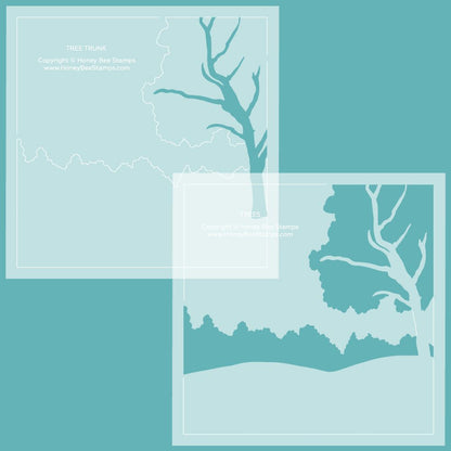 Farmhouse Fields - Set Of 6 - 6"x6" Layering Stencils - Honey Bee Stamps