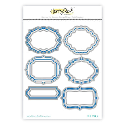 Festive Frames - Honey Cuts - Stand - Alone Dies - Honey Bee Stamps