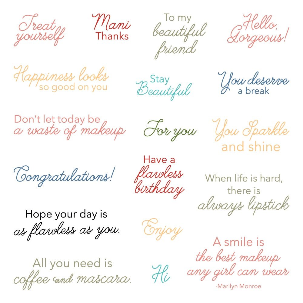 Flawless Friend - 6x6 Photopolymer Stamp Set - Honey Bee Stamps