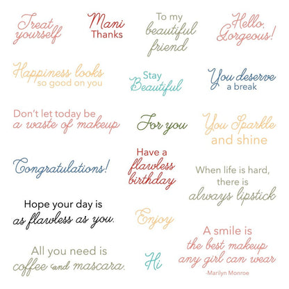 Flawless Friend - 6x6 Photopolymer Stamp Set - Honey Bee Stamps