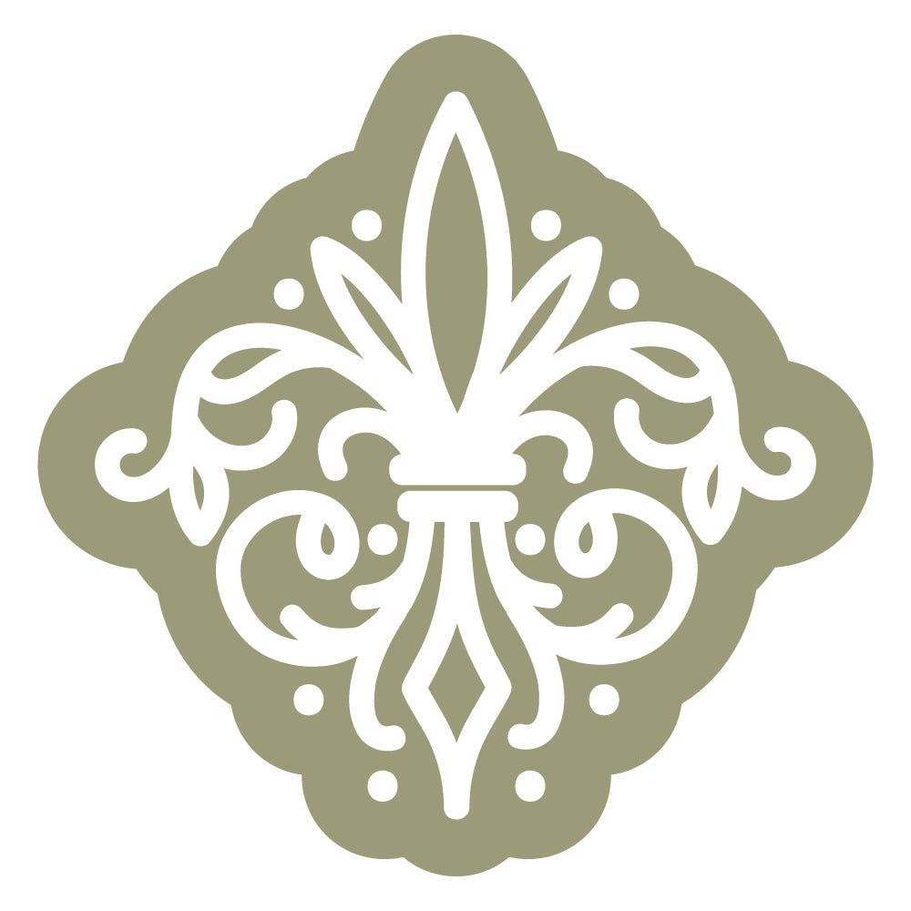 Fleur - de - Lis - Wax Stamper - Honey Bee Stamps