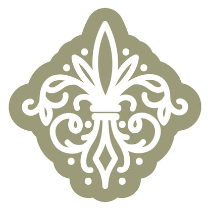 Fleur - de - Lis - Wax Stamper - Honey Bee Stamps