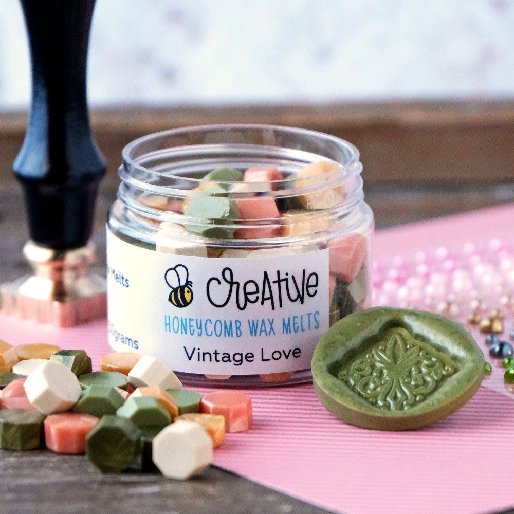 Fleur - de - Lis - Wax Stamper - Honey Bee Stamps