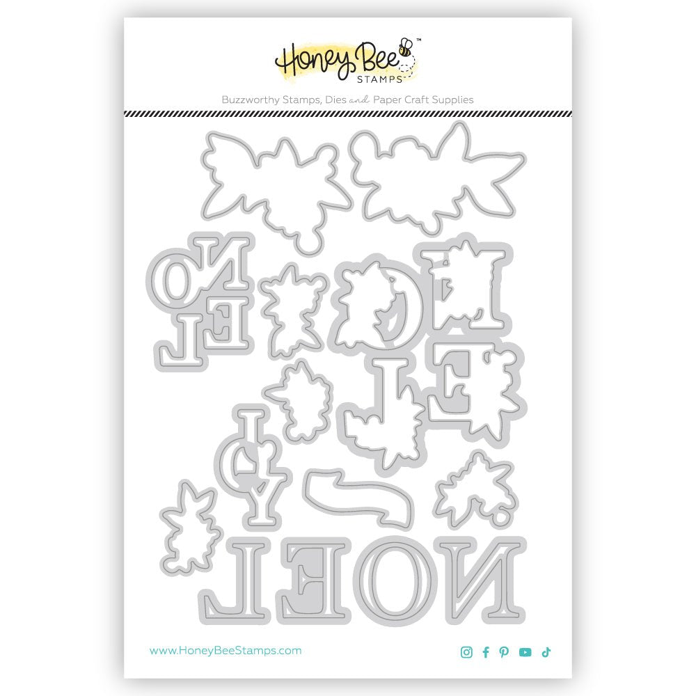 Floral Noel - Honey Cuts - Coordinating Dies - Honey Bee Stamps