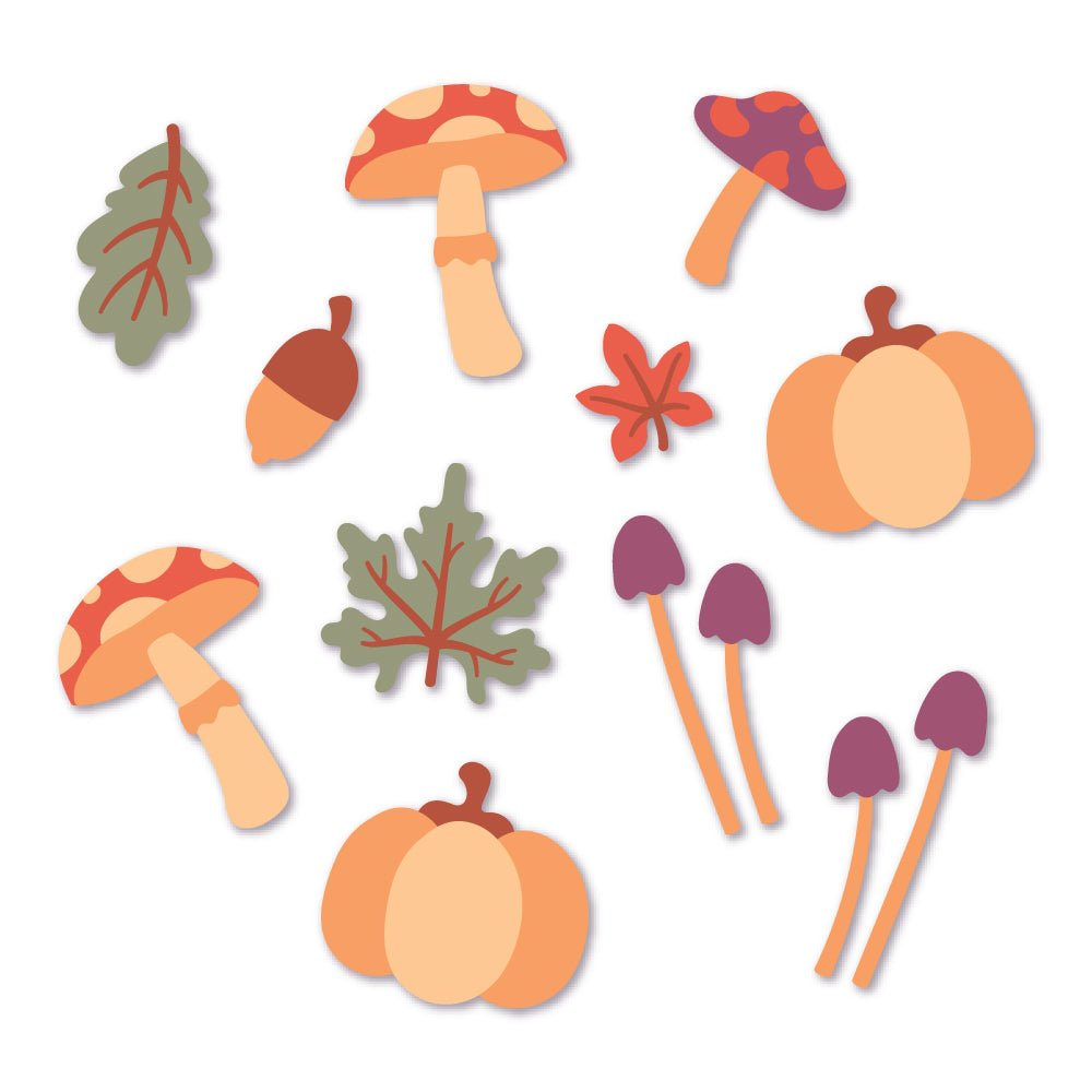 Forest Floor - Honey Cuts - Stand - Alone Dies - Honey Bee Stamps