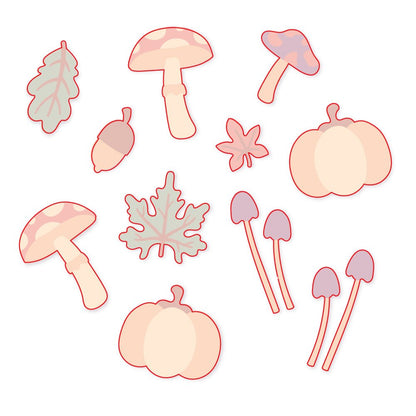 Forest Floor - Honey Cuts - Stand - Alone Dies - Honey Bee Stamps