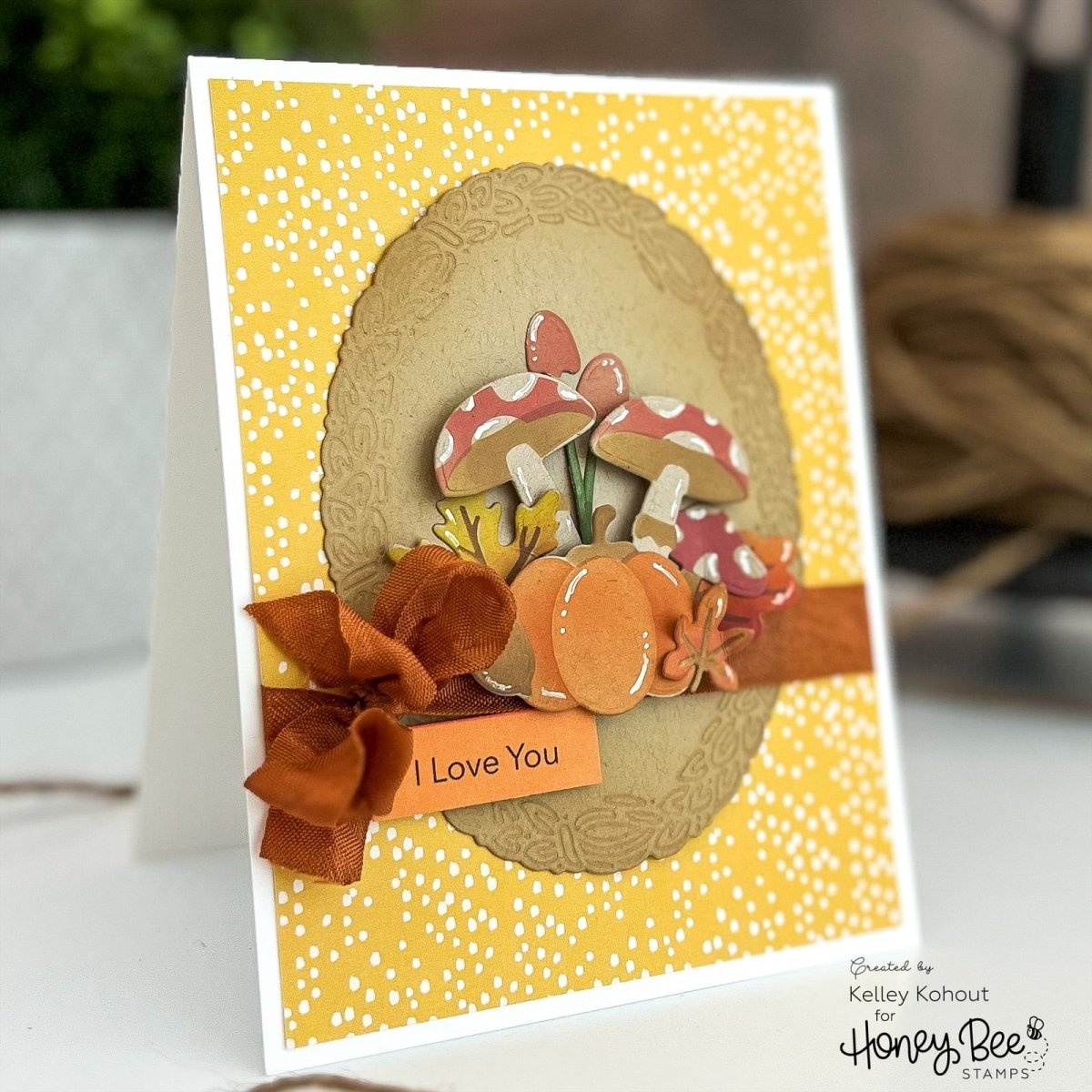 Forest Floor - Honey Cuts - Stand - Alone Dies - Honey Bee Stamps