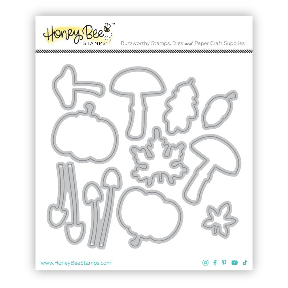 Forest Floor - Honey Cuts - Stand - Alone Dies - Honey Bee Stamps