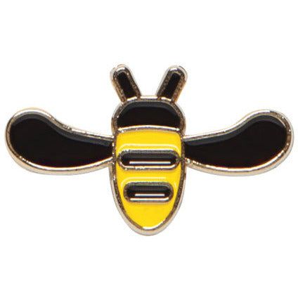 Frida Sweet Bee Enamel Pin - Honey Bee Stamps