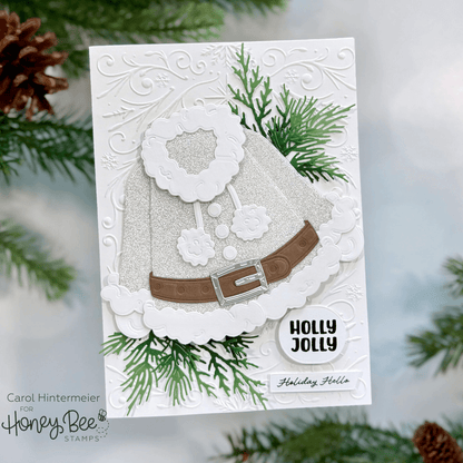 Frosted Filigree - 3D Embossing Folder - Honey Bee Stamps