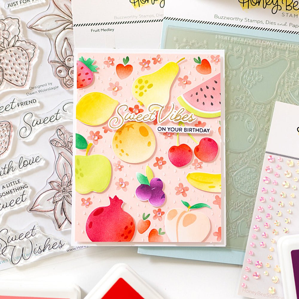 Fruit Medley - Honey Cuts Coordinating Dies - Honey Bee Stamps