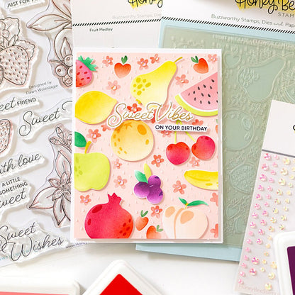 Fruit Medley - Honey Cuts Coordinating Dies - Honey Bee Stamps