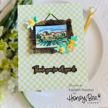 Gallery Wall: Fall - Honey Cuts - Coordinating Dies - Honey Bee Stamps