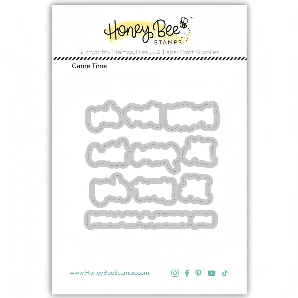 Game Time - Honey Cuts Coordinating Dies - Honey Bee Stamps