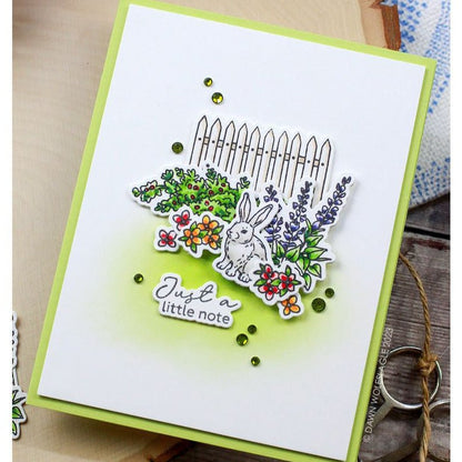 Garden Gate - 6x6 Photopolymer Stamp Set - Honey Bee Stamps