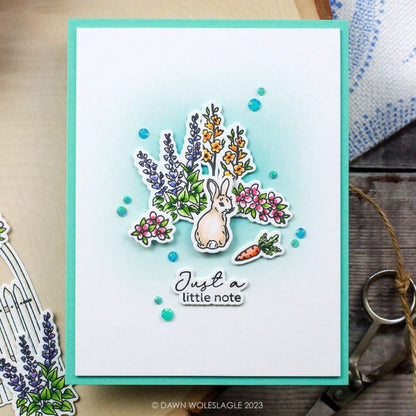 Garden Gate - 6x6 Photopolymer Stamp Set - Honey Bee Stamps