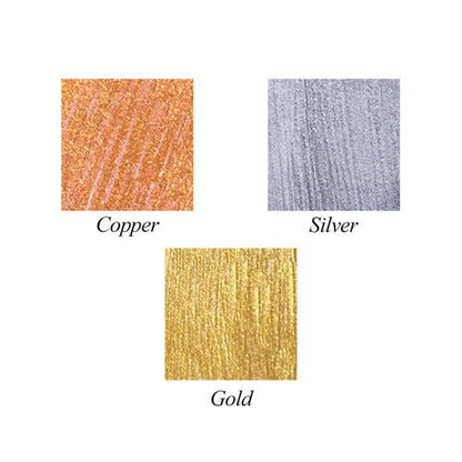 Gelly Roll Metallic Medium Point Pens 3/Pkg - Gold, Silver, Copper - Honey Bee Stamps