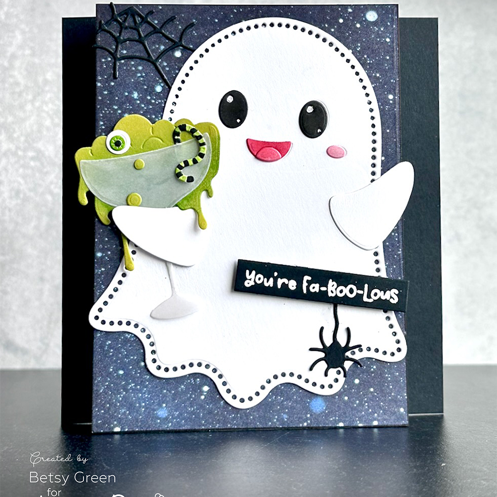 In Stitches: Ghost - Honey Cuts Stand-Alone Dies