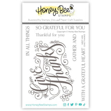Give Thanks - 4x5 Stamp Set - Honey Bee Stamps