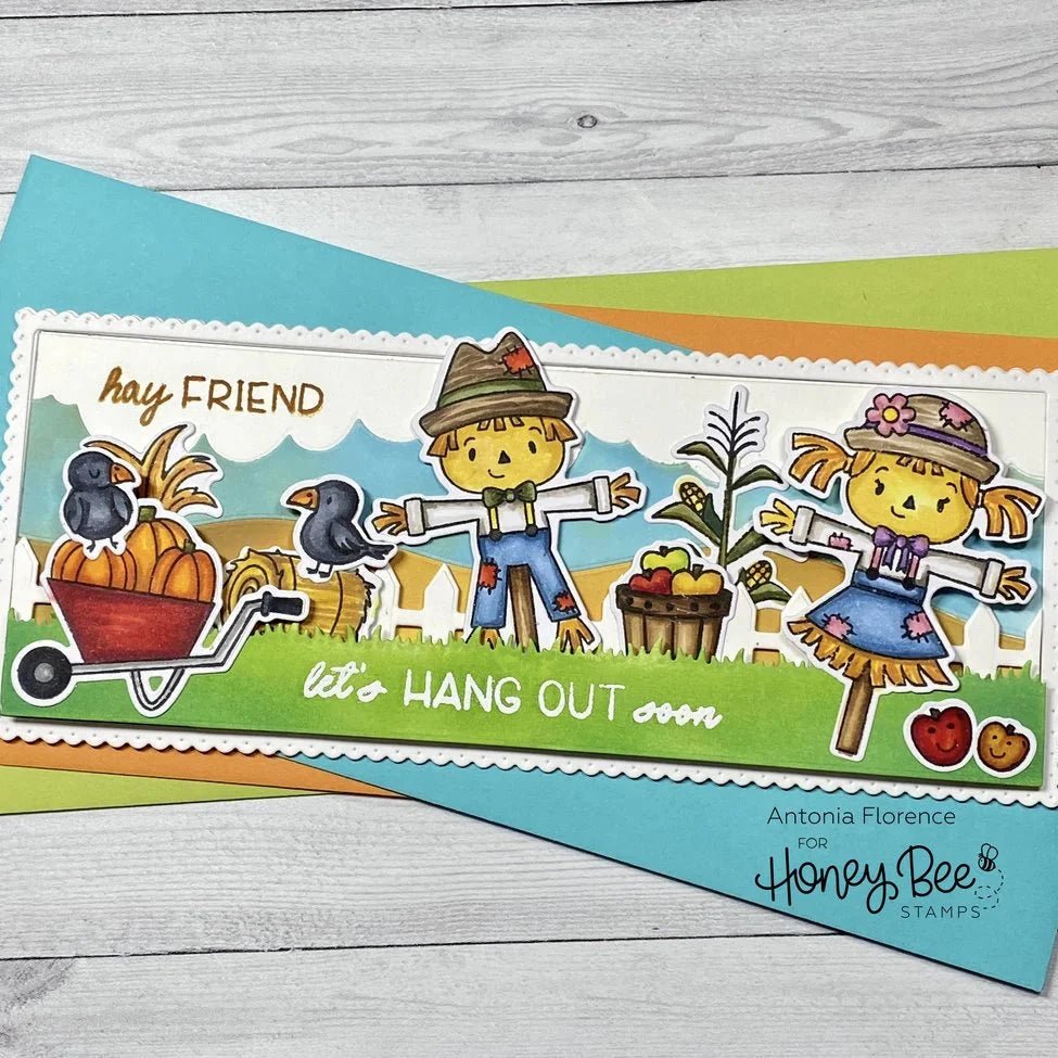 Grass Border - Honey Cuts - Stand - Alone Dies - Honey Bee Stamps