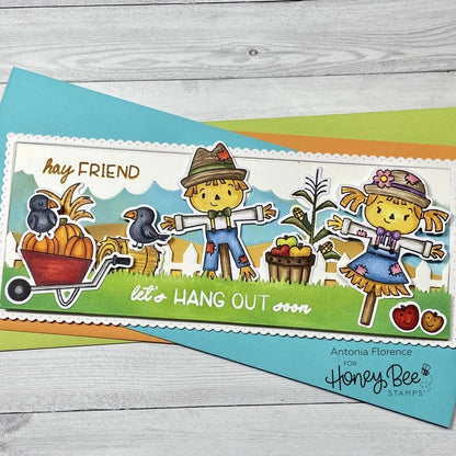 Grass Border - Honey Cuts - Stand - Alone Dies - Honey Bee Stamps