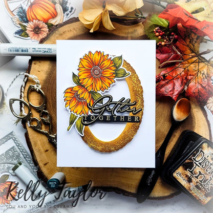 Grateful Gatherings - 6x8 Photopolymer Stamp Set - Honey Bee Stamps