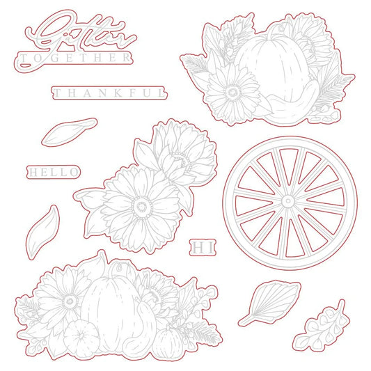 Grateful Gatherings - Honey Cuts - Coordinating Dies - Honey Bee Stamps