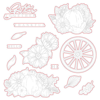 Grateful Gatherings - Honey Cuts - Coordinating Dies - Honey Bee Stamps