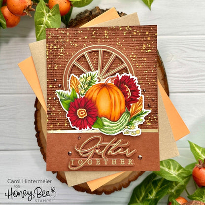 Grateful Gatherings - Honey Cuts - Coordinating Dies - Honey Bee Stamps