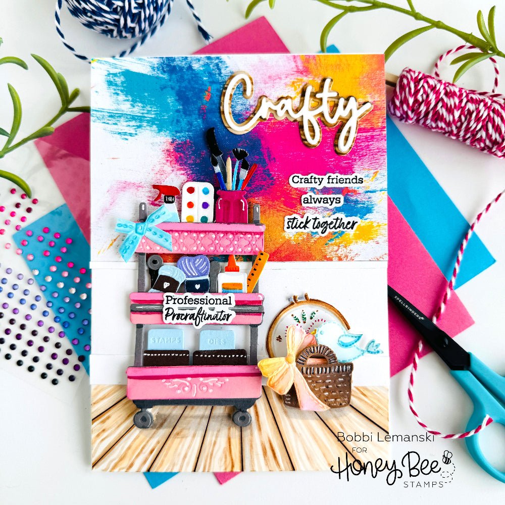 Great Greetings: Crafting - Honey Cuts - Stand - Alone Dies - Honey Bee Stamps