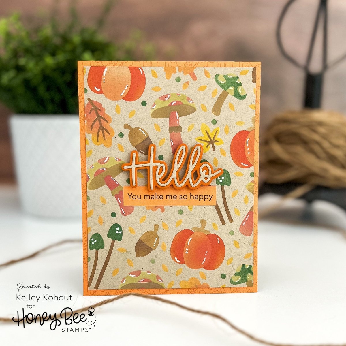 Great Greetings: Everyday - Honey Cuts - Stand - Alone Dies - Honey Bee Stamps