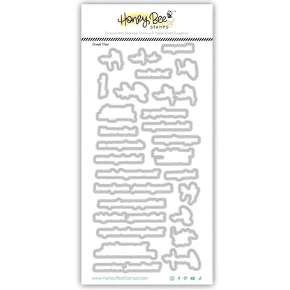 Great Man - Honey Cuts Coordinating Dies - Honey Bee Stamps