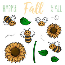 Happy Fall Y'all - 4x6 Stamp Set - Honey Bee Stamps