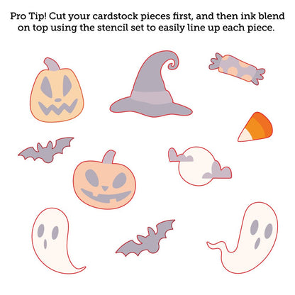 Happy Haunting - Honey Cuts - Stand - Alone Dies - Honey Bee Stamps