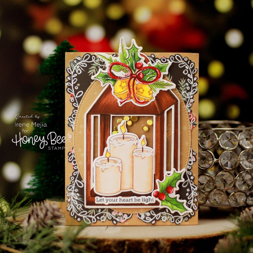 Heart Be Light - 4x5 Photopolymer Stamp Set - Honey Bee Stamps