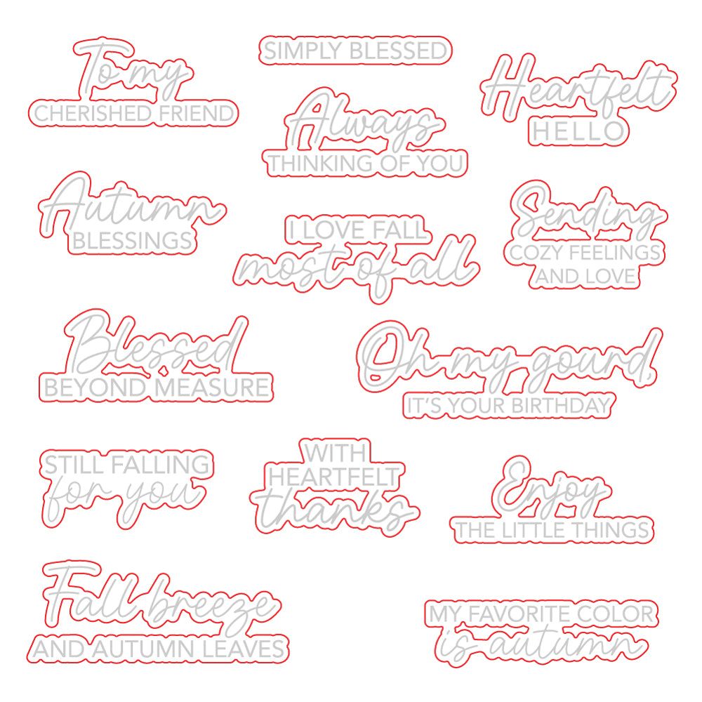 Heartfelt Hello - Honey Cuts - Coordinating Dies - Honey Bee Stamps