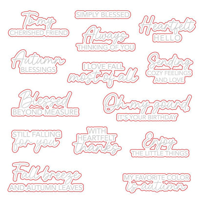 Heartfelt Hello - Honey Cuts - Coordinating Dies - Honey Bee Stamps