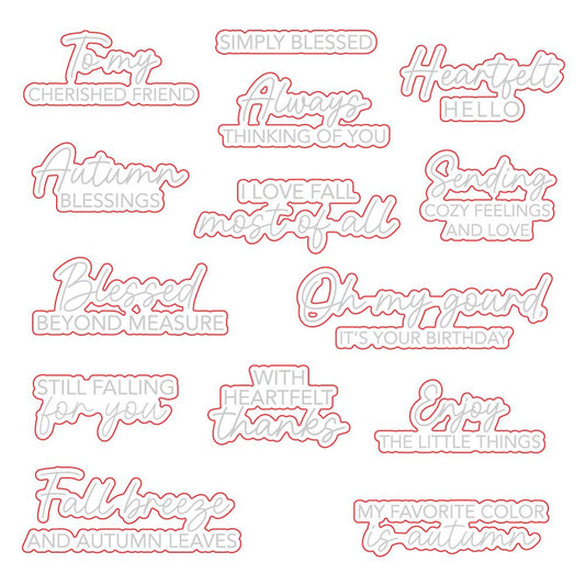 Heartfelt Hello - Honey Cuts - Coordinating Dies - Honey Bee Stamps