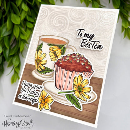 Hello Sweet Tea - Honey Cuts - Coordinating Dies - Honey Bee Stamps