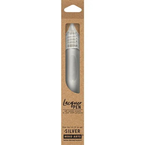 Hero Arts Lacquer Pen - Silver - Honey Bee Stamps