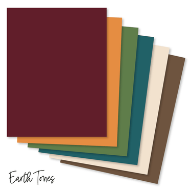 Hive Hues Collection 100lb. Solid Cardstock - 12 Sheets 8.5