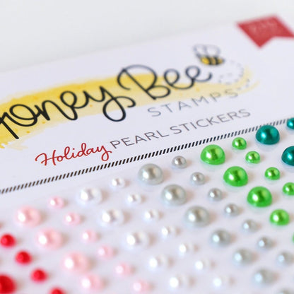Holiday Pearls - Pearl Stickers - 210 Count - Honey Bee Stamps