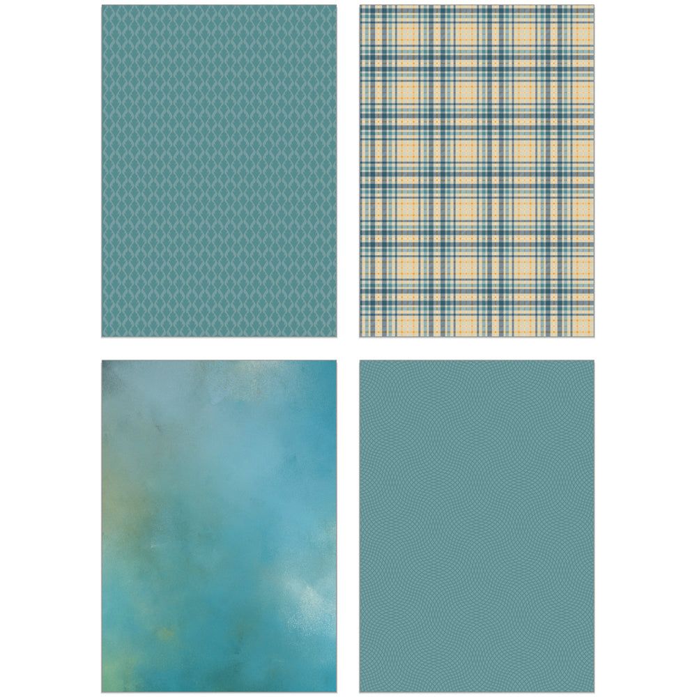 Homestead Harvest Paper Pad 6x8.5 - 24 Double - Sided Sheets - Honey Bee Stamps