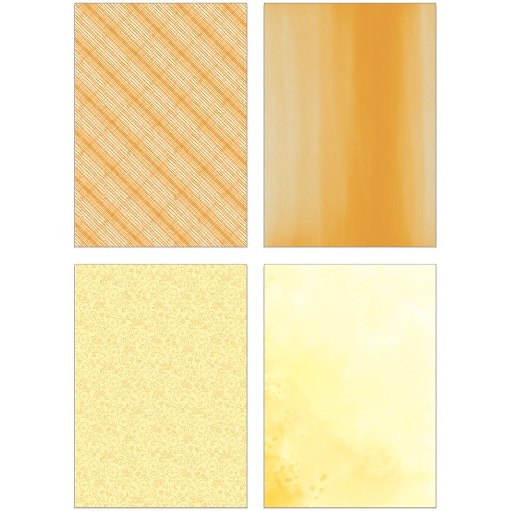 Homestead Harvest Paper Pad 6x8.5 - 24 Double - Sided Sheets - Honey Bee Stamps