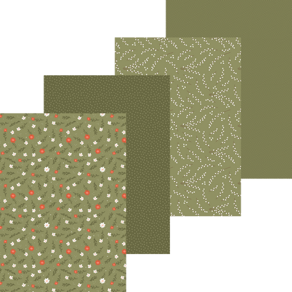 Homestead Hues Paper Pad 6x8.5 - 24 Double - Sided Sheets - Honey Bee Stamps