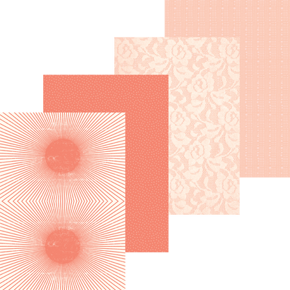 Homestead Hues Paper Pad 6x8.5 - 24 Double - Sided Sheets - Honey Bee Stamps