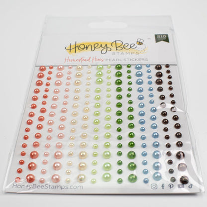 Homestead Hues - Pearl Stickers - 210 Count - Honey Bee Stamps