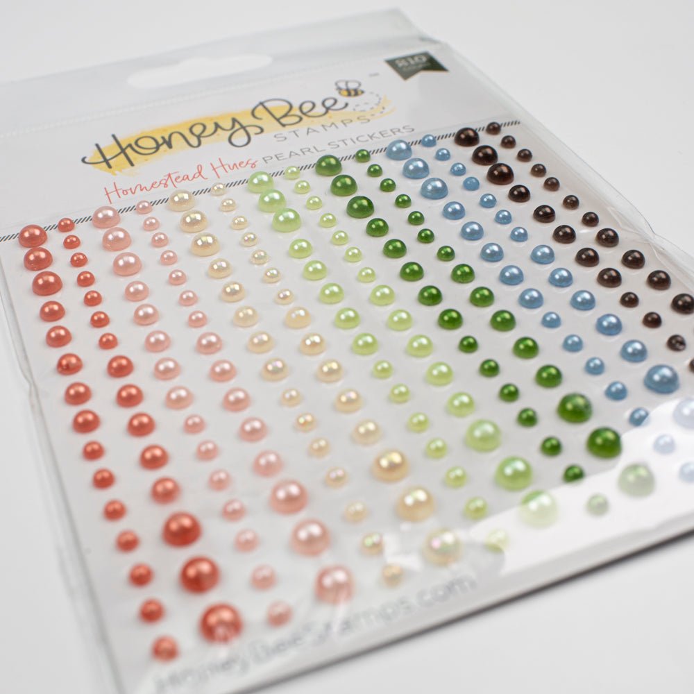 Homestead Hues - Pearl Stickers - 210 Count - Honey Bee Stamps